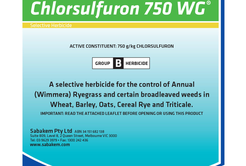 Chlorsulfuron 750WG