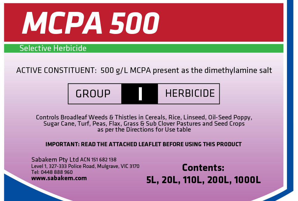 MCPA 500