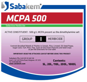 MCPA 500