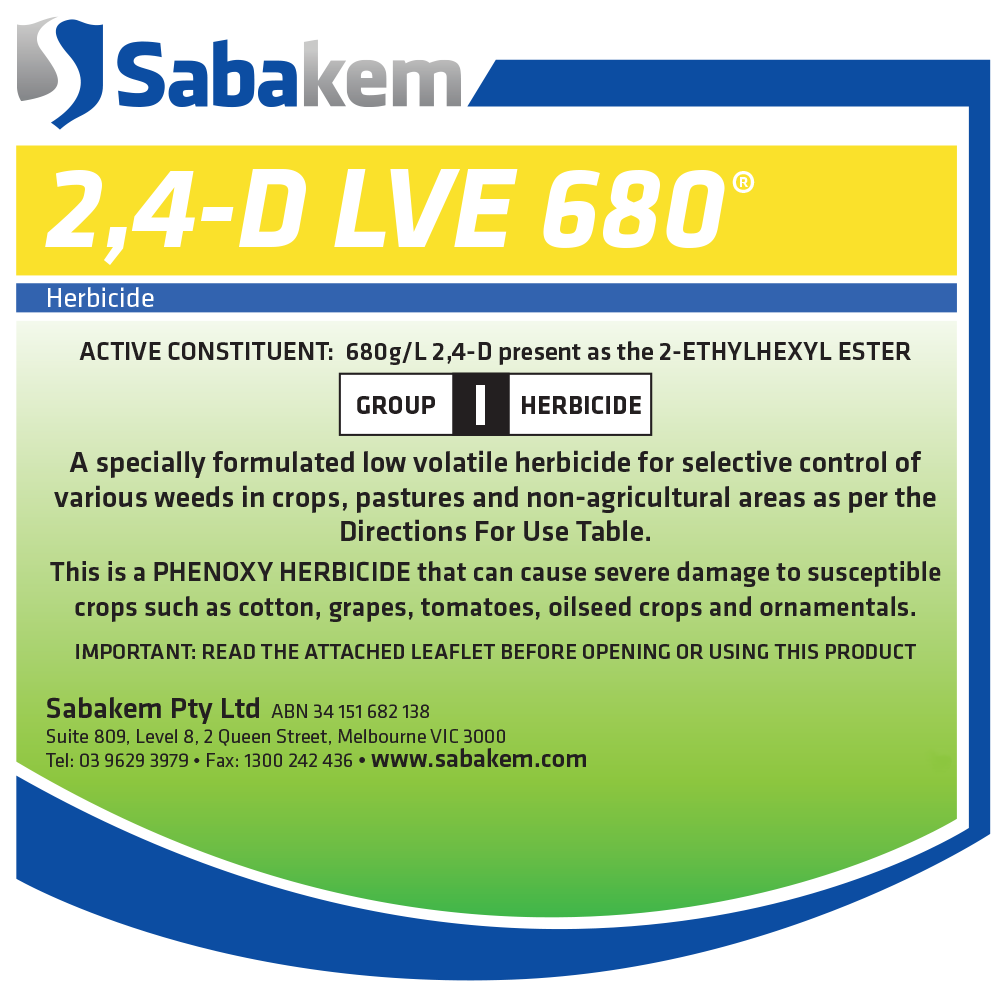 2, 4-D LVE 680 - Sabakem