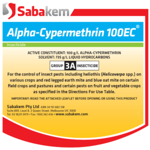 Alpha Cypermethrin 100EC