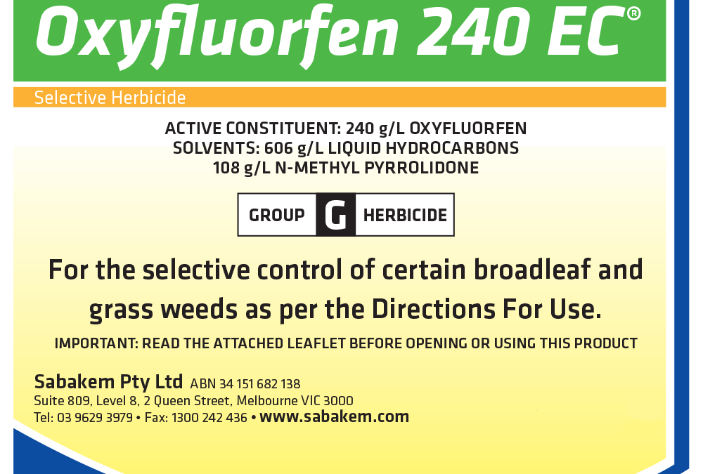 Oxyfluorfen 240EC