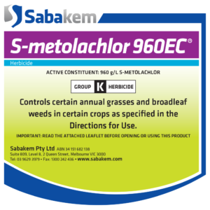 S-Metolachlor 960 EC