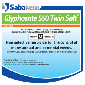 Glyphosate 550 Twin Salt