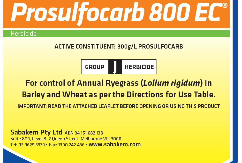 Prosulfocarb 800 EC
