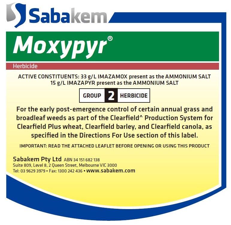 MOXYPYR - Sabakem