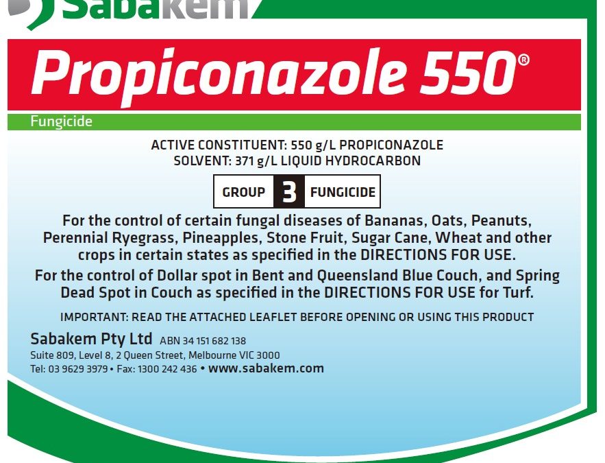 Propiconazole 550 EC