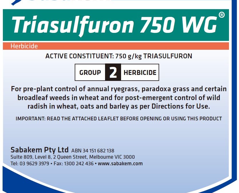 TRIASULFURON 750 WG
