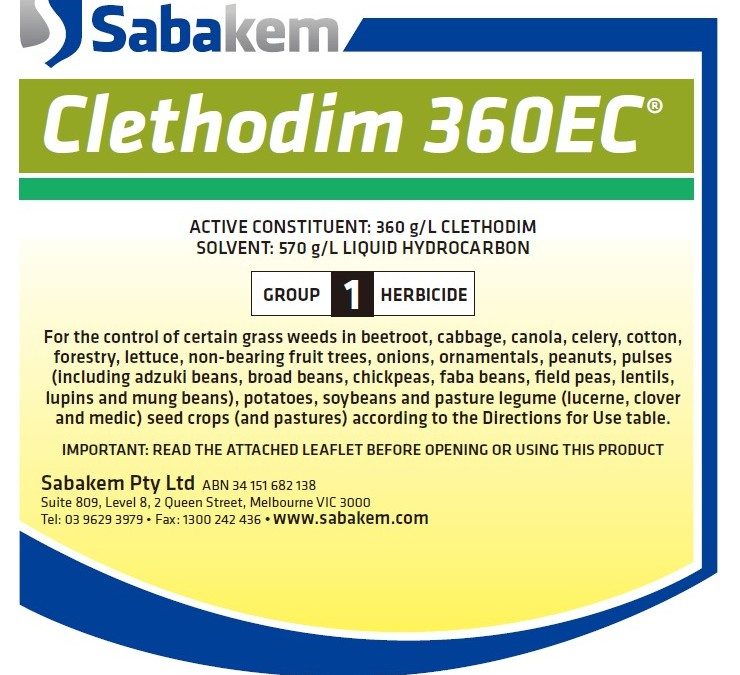 CLETHODIM 360 EC