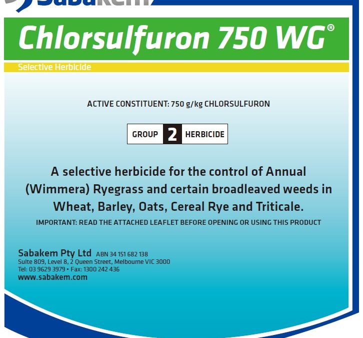 Chlorsulfuron 750WG