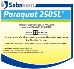 Paraquat 250SL