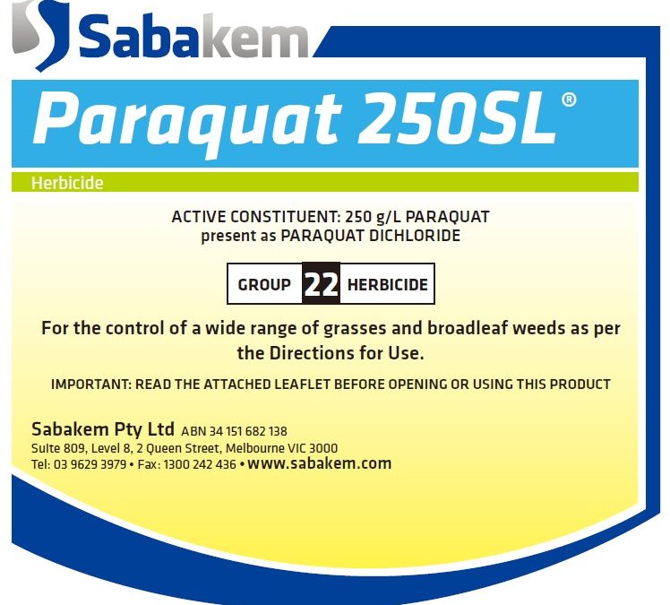 Paraquat 250SL